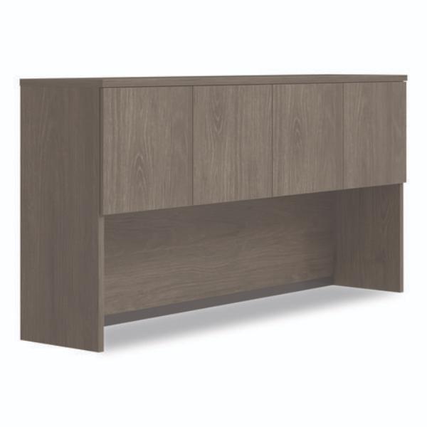 Picture of Alera ALESVH7236WA 4 Compartments Hutch with Doors - Walnut