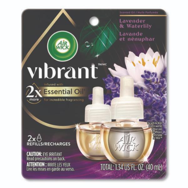 Picture of Reckitt RAC6233803076 0.67 oz Lavender & Waterlily Refill Scented Oil Freshener - Pack of 2