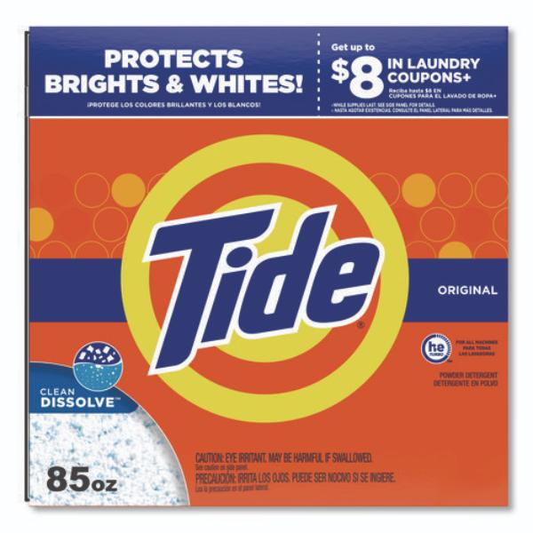 Picture of Procter & Gamble PGC16668 85 oz High Efficiency Laundry Detergent Tide Powder