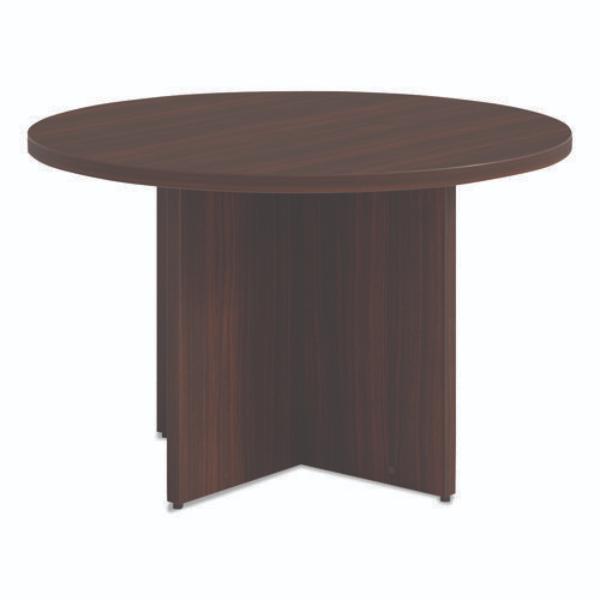 Picture of Alera ALESV4848MY Round Conference Table - Mahogany