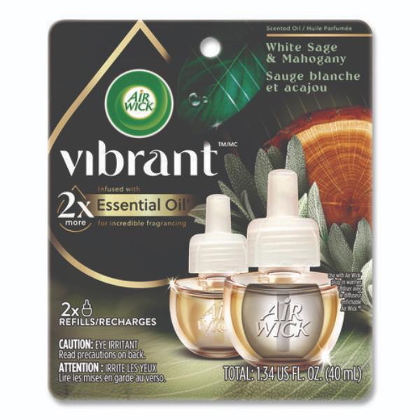 Picture of Reckitt RAC6233803137 0.67 oz White Sage & Mahogany Scented Oil Refill Freshener - Pack of 2