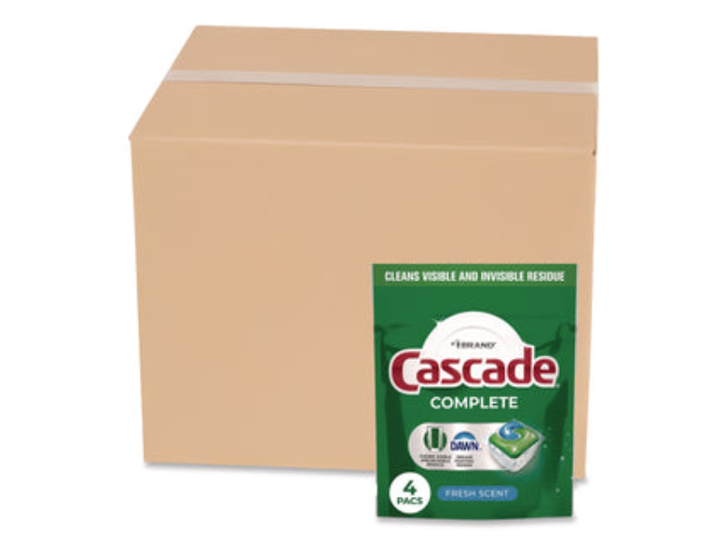 PGC17626 Complete Action Pac Fresh Scent Dishwasher Detergent  120 Pods Per Pack