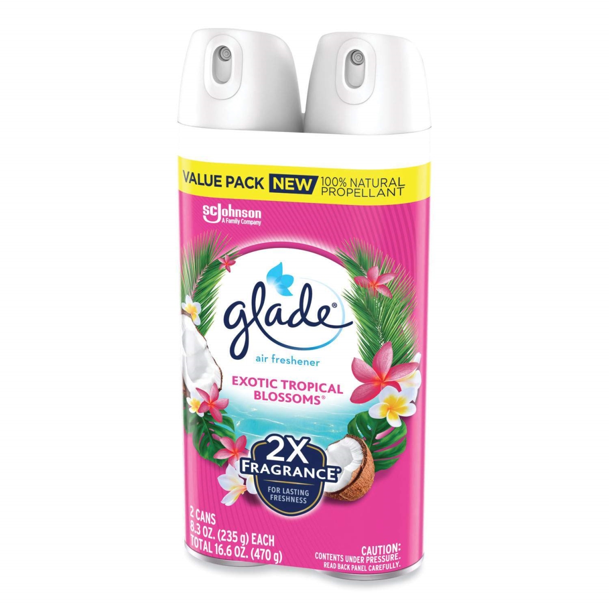 Picture of Sc Johnson SJN377365 8.3 oz Tropical Blossoms Scent Air Freshener - Pack of 6