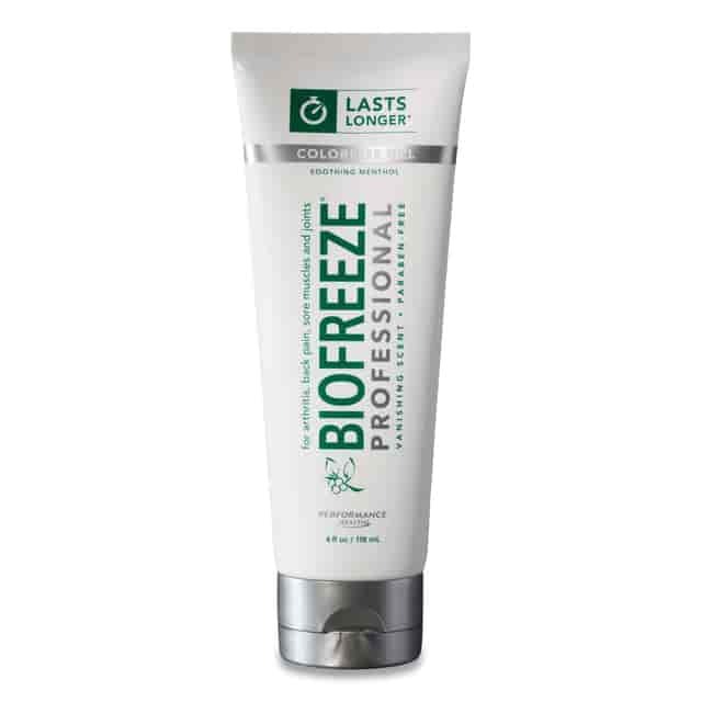 Picture of Performance BIF420413 4 oz Fast Acting Menthol Pain Relief Topical Analgesic - Colorless Gel