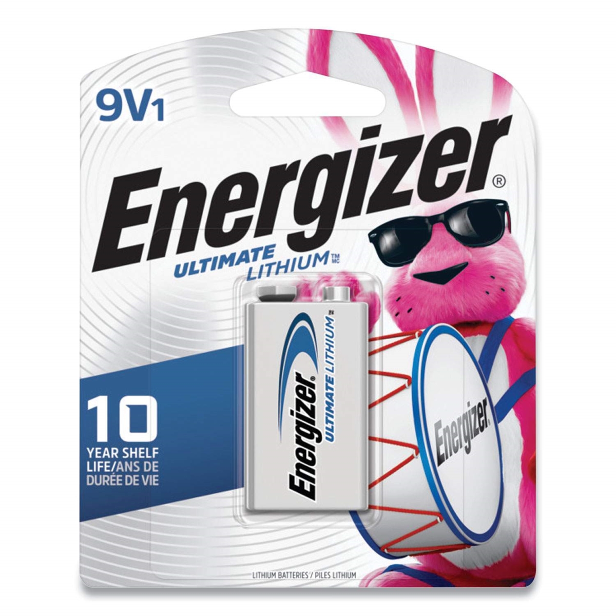 Picture of Eveready Battery EVEL522BP Energizer Ultimate Lithium 9V Batteries