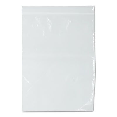 Picture of ITW Dymon MGP MGZ2P0912 9 x 12 in. 2 mil Zippit Resealable Plastic Bags - Clear