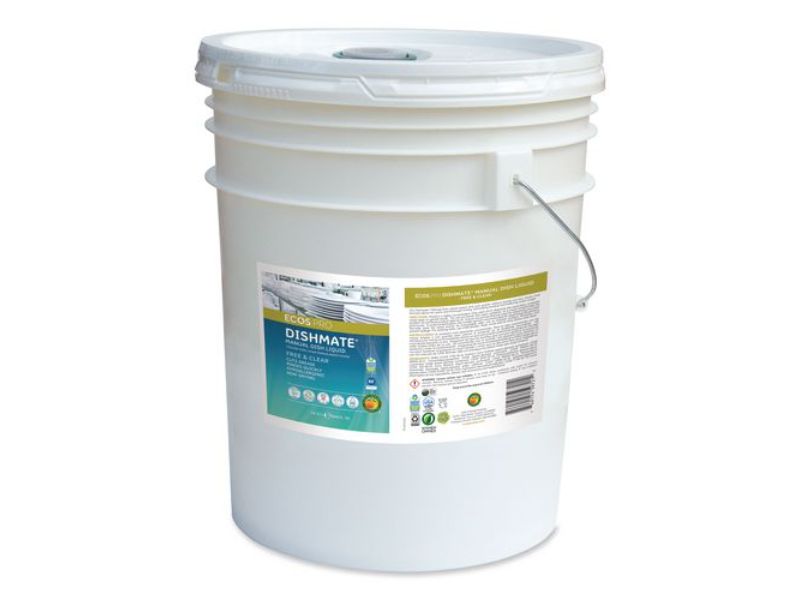 Liquid Dish Soap, 5 gal, Bucket, Concentrated, Unscented