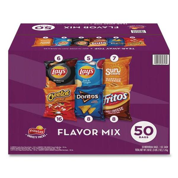GRR22002671 Flavor Mix Variety Pack44 Assorted Flavors44 1 oz  50 Count