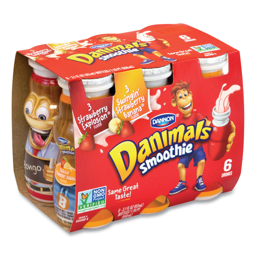GRR90200019 Danimals Smoothies44 Assorted Flavors44 31 oz  36 Count