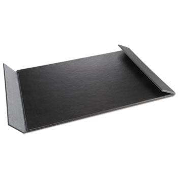 24 x 19 in. Monticello Desk Pad With Fold-Out Sides - Black