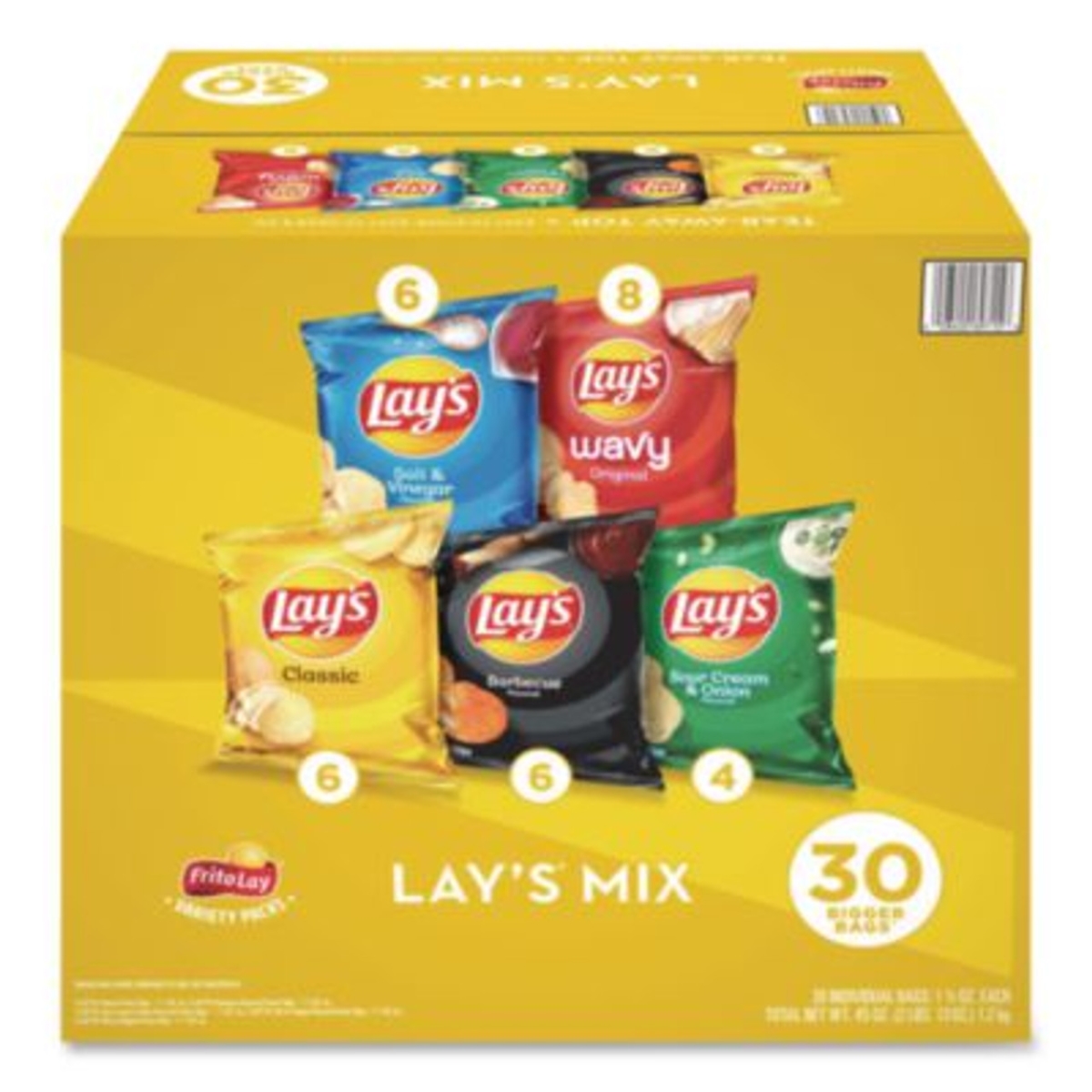 GRR22002672 Potato Chip Variety Mix44 Assorted Flavors44 15 oz  30 Count