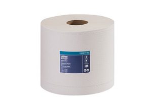 130211B Paper Wipes Centerfeed, 2Ply, White - 2 Rolls per Case