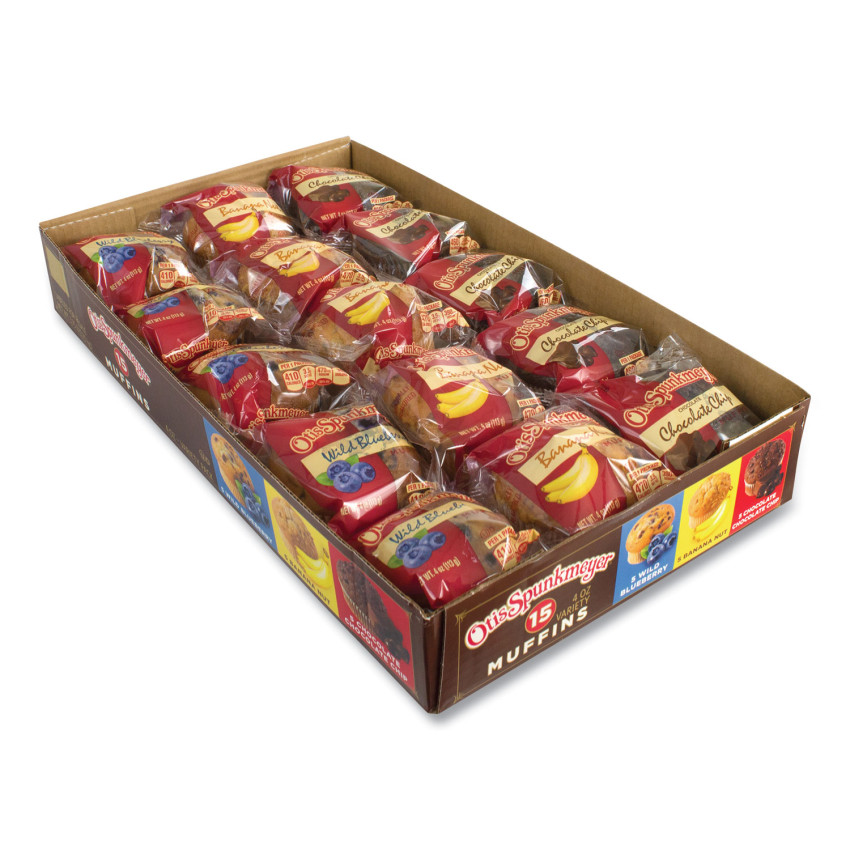 GRR90000067 Muffins Variety Pack44 Assorted Flavors44 4 oz  Pack of 15