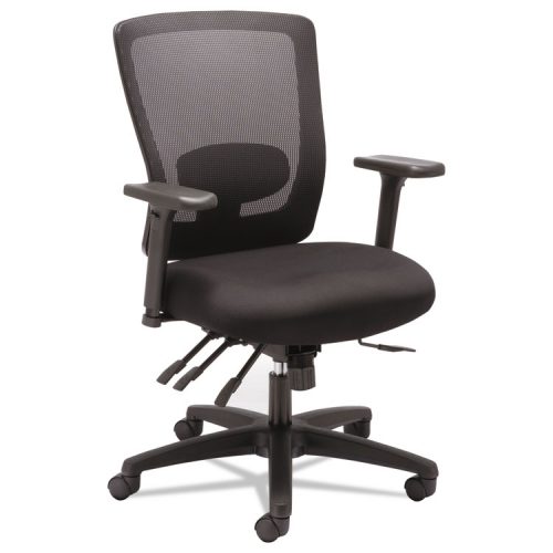 Picture of Alera ALENV42M14 Envy Series Mesh Mid-Back Multifunction Chair&#44; Black