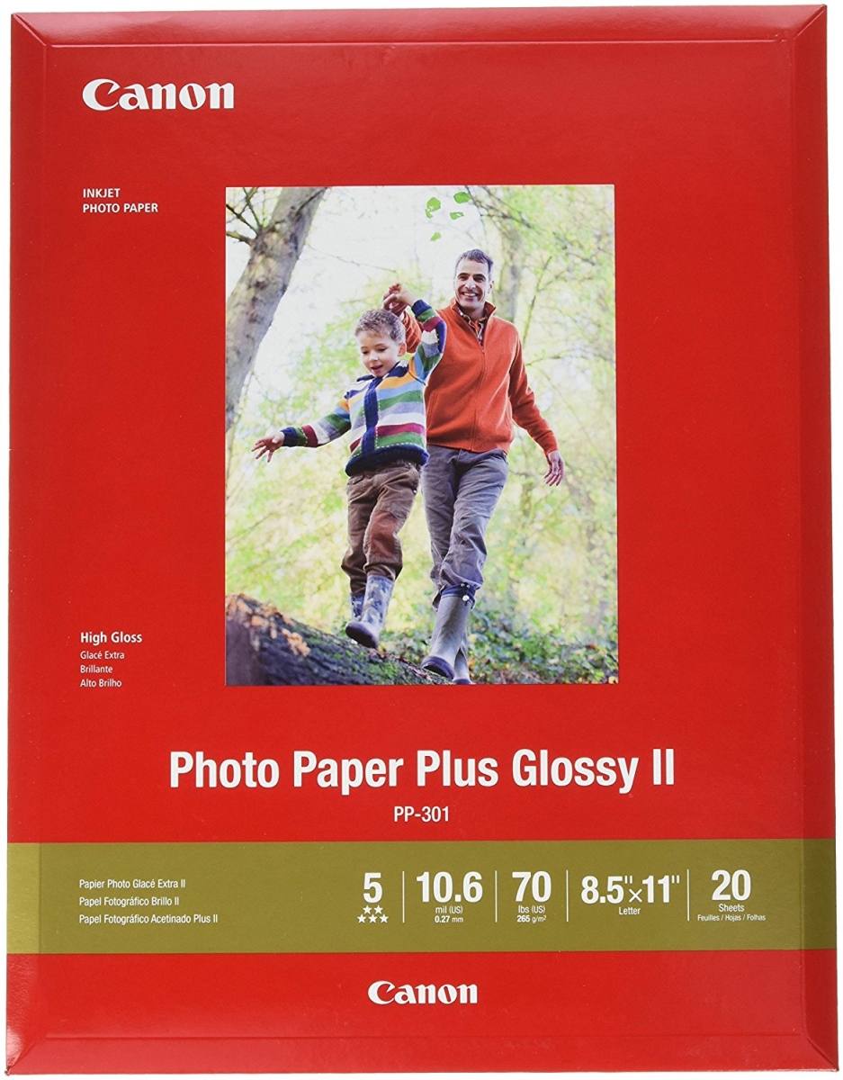 Wide Format 1432C003 PP-301 Photo Paper, Letter - 20 Sheets