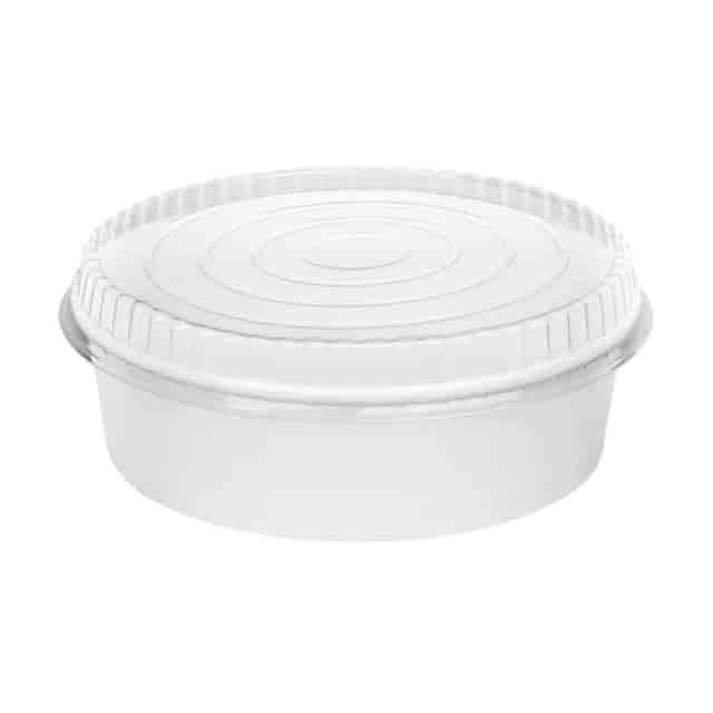 Picture of Karat by Lollicup KRTFPPSBL203OPS 48 oz Plastic Lid for Food Bucket, Clear - 270 per Pack