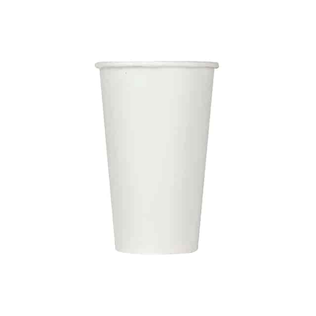 Picture of Karat by Lollicup KRTCKCP16W 16 oz Double Poly Paper Cold Cups, White - 1000 per Case