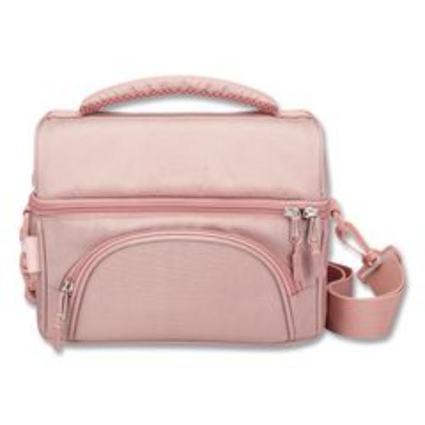 Picture of Bentgo BEOBG2M Insulated Dual Compartment Lunch Bag, Blush Pink