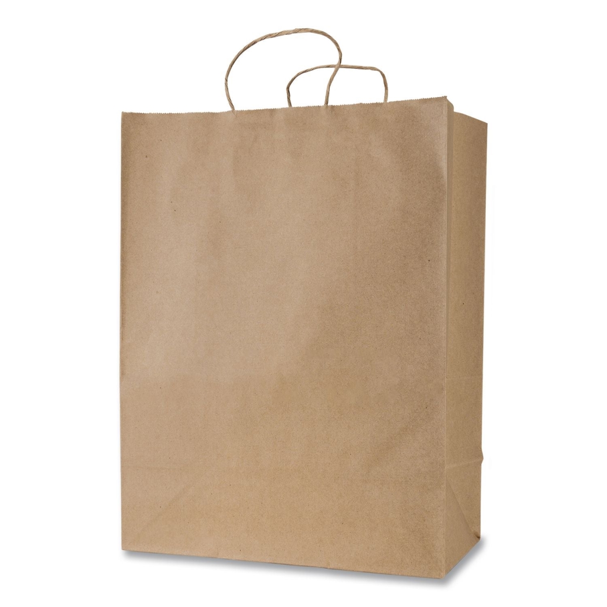 Picture of International Bag Systems IBSKRFTW13717 Get Reddi Paper Bags, Mercado Size - Brown Kraft - 250 Count