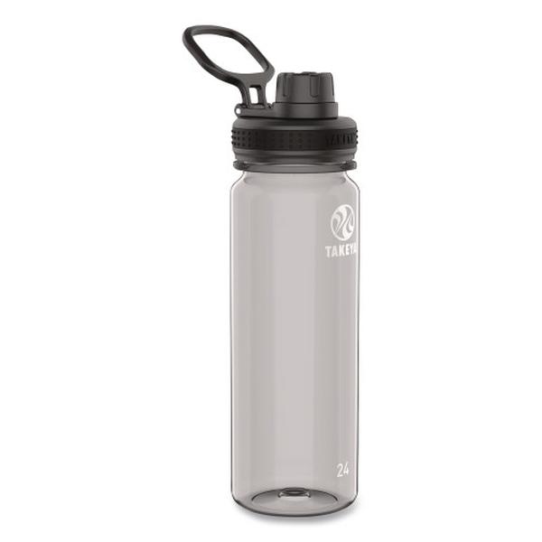 Picture of Takeya TKY50404 Tritan Plastic Water Bottle - 24 oz - Stormy Black
