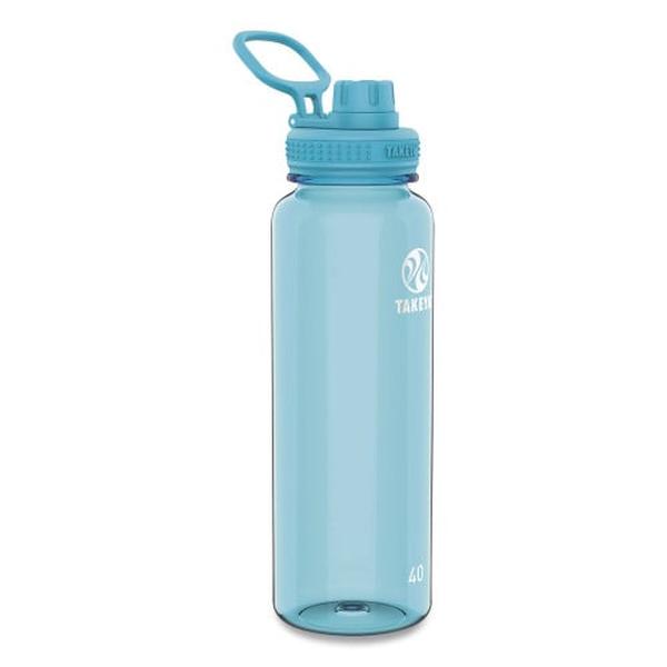 Picture of Takeya TKY50409 Tritan Plastic Water Bottle - 40 oz - Breezy Blue
