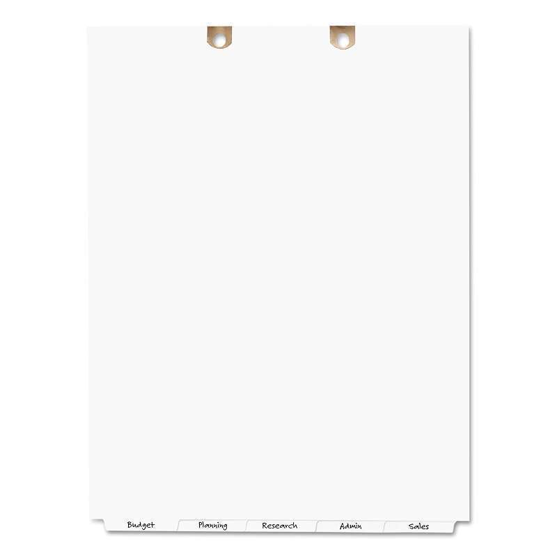 Picture of Avery-Dennison 7278213164 Write-On Tab Dividers for Classification Folders&#44; 5-Tab - Letter