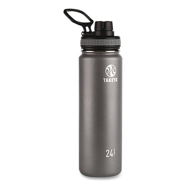Picture of Takeya TKY50045 Originals Stainless Steel Vacuum Insulated Water Bottle - Graphite - 24 oz