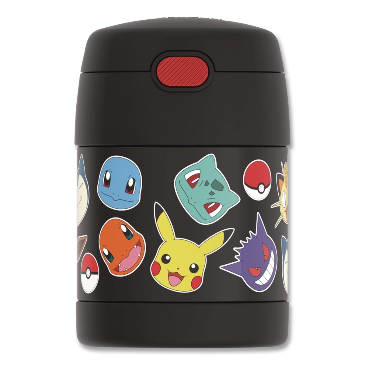 Picture of Thermos THZF3103PM6M 10 oz Pokemon Two-Compartment Food Jar, Black & Multi Color
