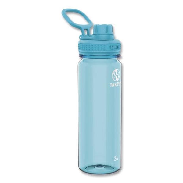 Picture of Takeya TKY50401 Tritan Plastic Water Bottle - 24 oz - Breezy Blue