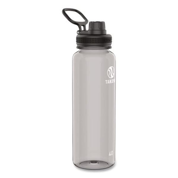 Picture of Takeya TKY50412 Tritan Plastic Water Bottle - 40 oz - Stormy Black