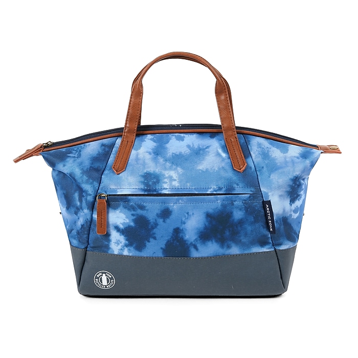 Picture of Arctic Zone AZN10003574 Eco Iced Tie Dye Blue Insulated Lunch Bag