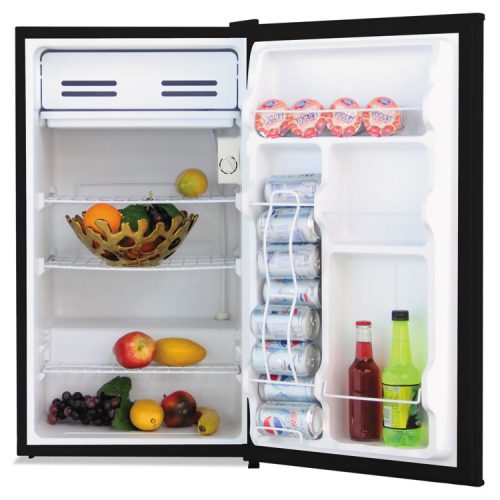 Picture of Alera ALERF333B 3.3 cu ft. Refrigerator with Chiller Compartment, Black