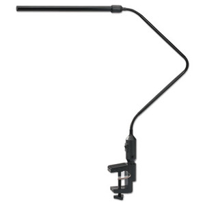 Picture of Alera ALE LED902B 21.75 in. Universal LED Desk Lamp with Interchangeable Base or Clamp - Black