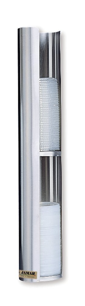 Picture of The Colman Group SAN L3402 Wall-Mount Cup LID Dispenser - Stainless Steel
