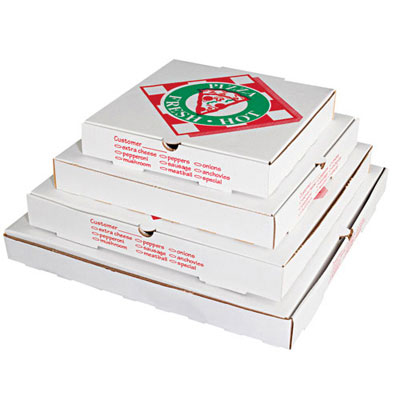 Picture of General Supply BOX PZCORB18 2.5 x 18 x 18 in. Pizza Takeout Containers&#44; White - 50 per Bundle