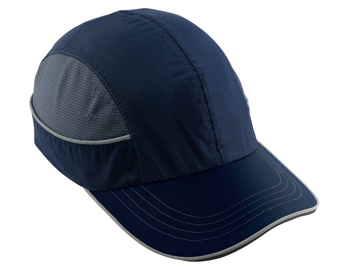 Corporation  Skullerz Safety Bump Cap, Long Brim - Navy