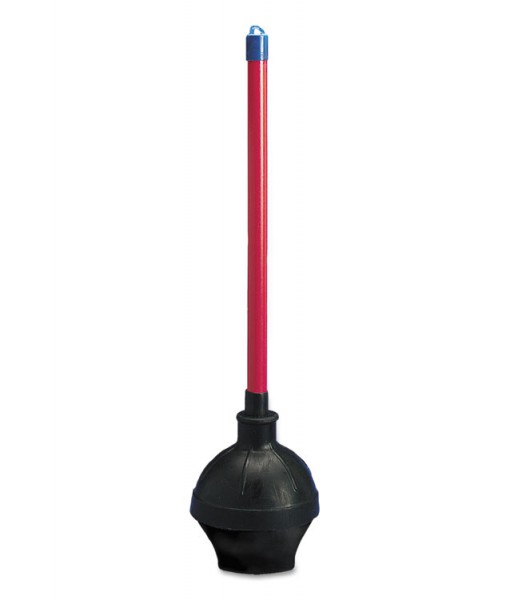 Picture of Boardwalk BWK09201 18 in. Plastic Handle Toilet Plunger with 5.62 in. dia Bowl&#44; Red & Black - 6 per Case