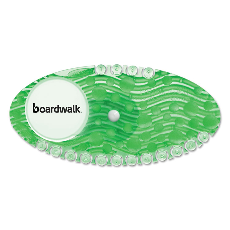 Picture of Boardwalk BWKCURVECMECT Curve Air Freshener Cucumber Melon, Green - 10 per Box, 6 Box per Case