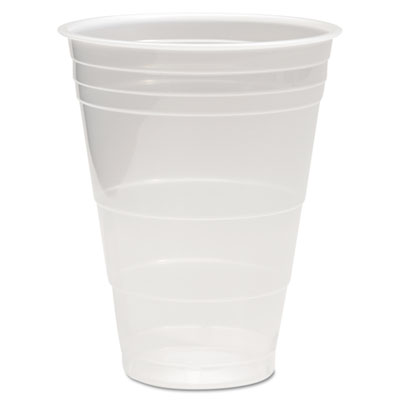 Picture of Boardwalk BWKTRANSCUP16PK 16 oz Plastic Cold Cups - Translucent&#44; 50 Per Pack