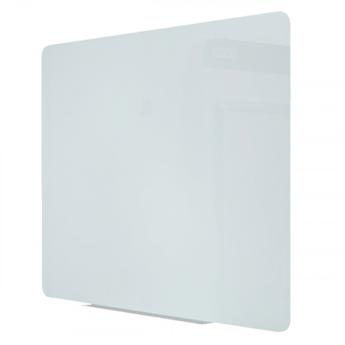 Picture of Bi-silque Visual Communication Products GL080101 48 x 36 in. Magnetic Glass Dry Erase Board - Opaque White