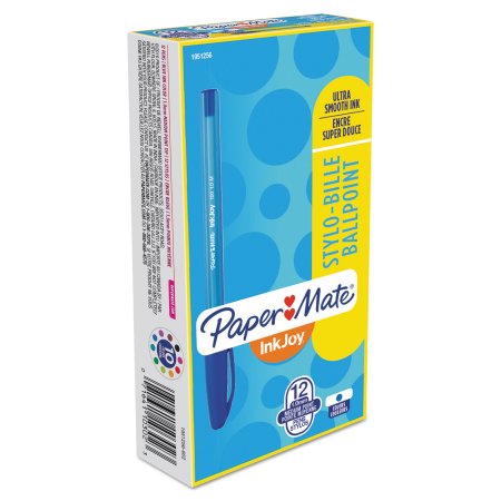 Sanford PAP 1 mm Inkjoy 100 Ballpoint Stick Pen, Blue