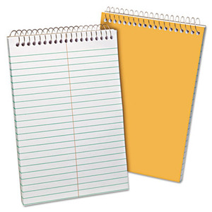 Recycled Steno Book - White