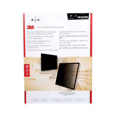 Picture of 3M PF220W9F Framed Desktop Monitor Privacy Filter for 21.5 - 22 in. Widescreen LCD&#44; 16 - 9 Ratio