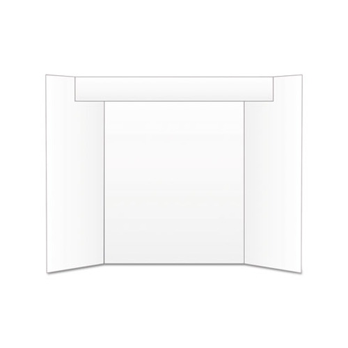 Picture of Geographics GEO27367 24 x 36 in. Too Cool Tri-Fold Poster Board&#44; White
