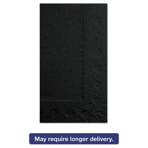 Picture of Hoffmaster 180513 15 x 17 in. Dinner Napkins 2-Ply, Black