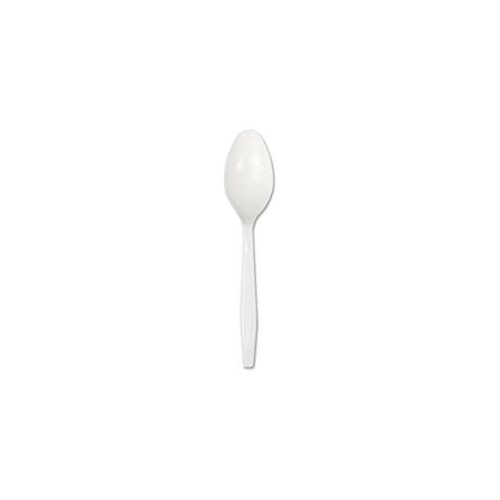 Picture of Boardwalk BWKBXSPOONCT Full-Length Polystyrene Cutlery Teaspoon&#44; White - 100 per Box