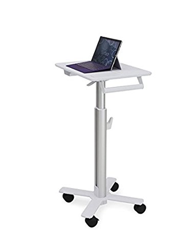 Picture of Ergotron SV10-1800-0 23 x 19 x 33 in. Styleview 10 S Tablet Cart For Ms Surface - White&#44; Aluminum