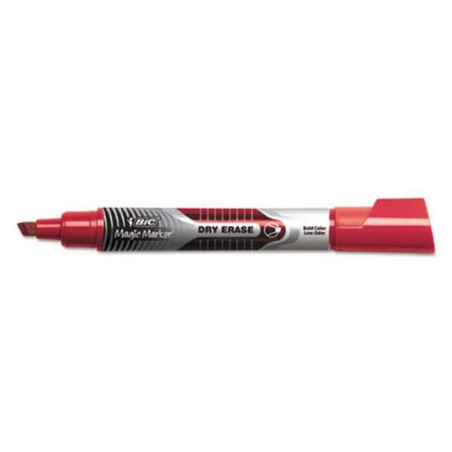 Picture of Bic GELIT11-RD Low Odor & Bold Writing Dry Erase Markers - Red&#44; 1 Dozen