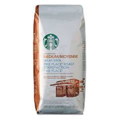 Picture of Starbucks Coffee 11029358 Coffee Ground Pike Place Decaf - 1 lb Bag