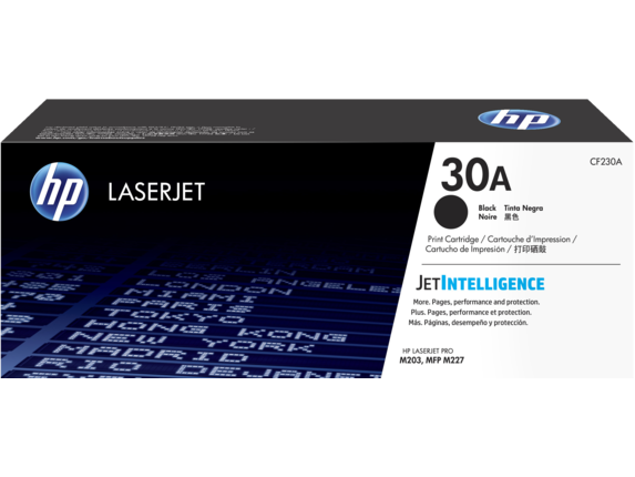 CF230A 30A Black Laser Jet Aftermarket Toner Cartridge -  HP